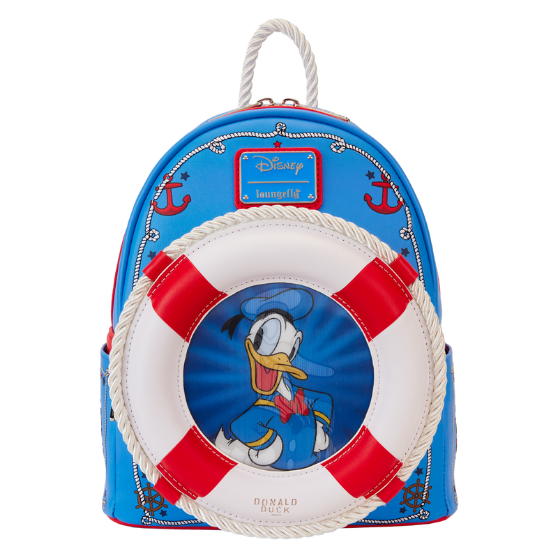 Donald Duck 90th Anniversary Lenticular Mini Backpack by Loungefly (Online Order Only)