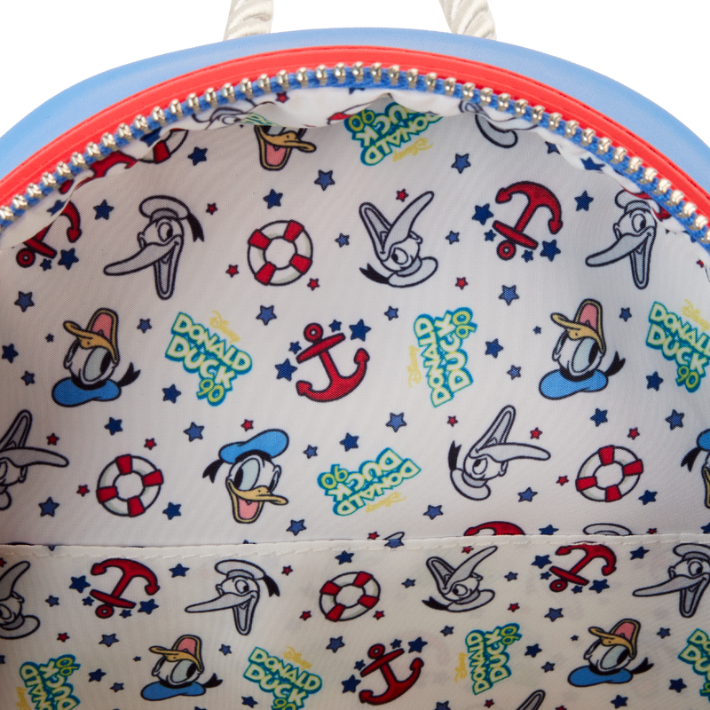 Donald Duck 90th Anniversary Lenticular Mini Backpack by Loungefly (Online Order Only)