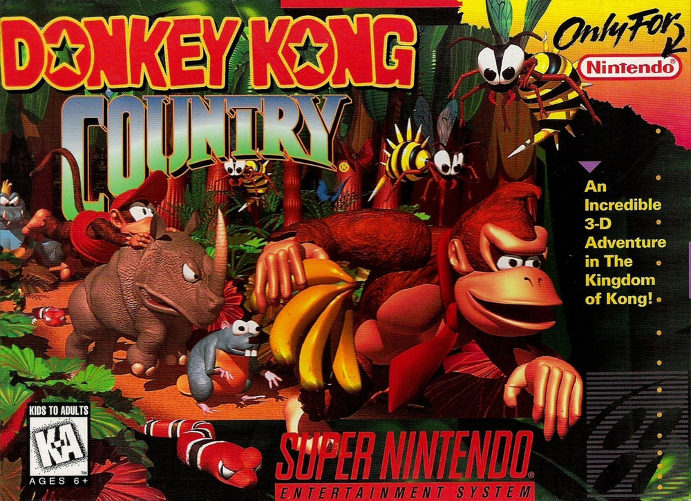 Donkey Kong Country (Super Nintendo) (Online Order Only)
