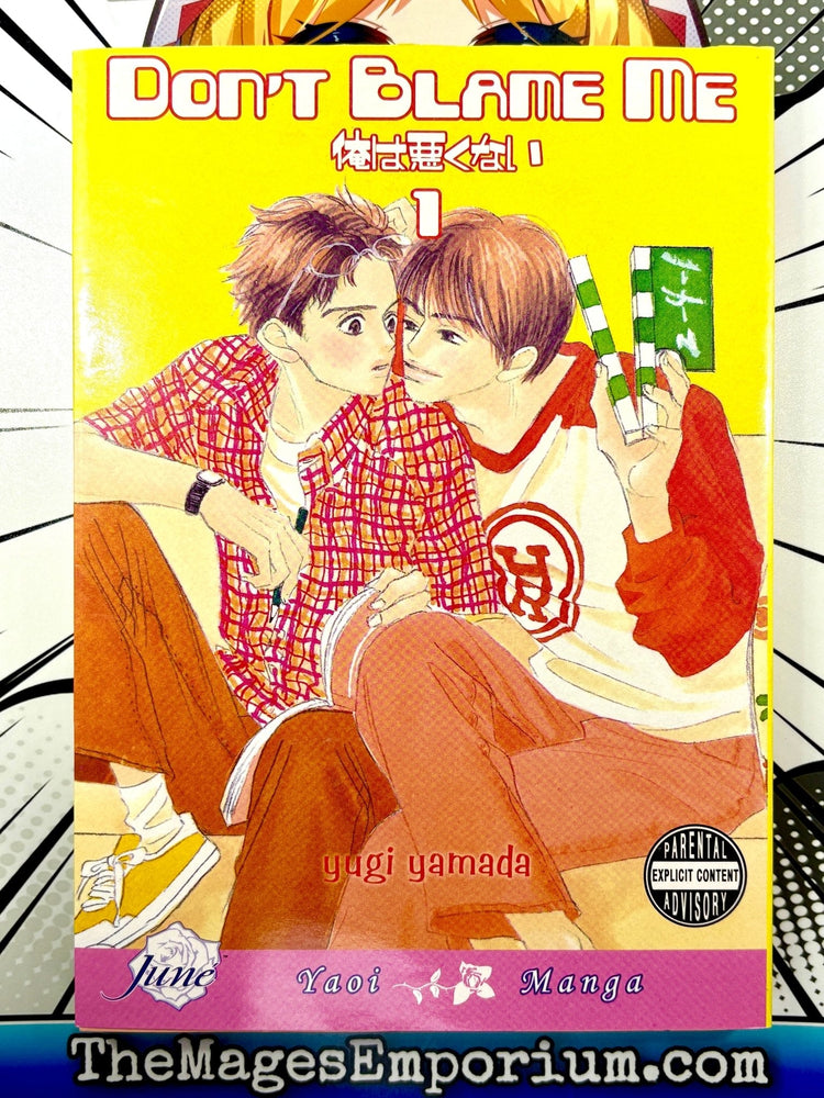 Don't Blame Me Vol 1 Yaoi (Online Order Only)