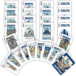 Indianapolis Colts Fan Deck Playing Cards - 54 Card Deck (ONLINE ORDER ONLY)