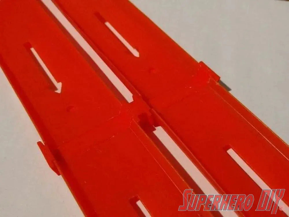 Double Track Connector compatible with Hot Wheels Racing Track | Keep two tracks together easily and quickly (ONLINE ORDER ONLY)