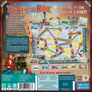 Ticket to Ride: Paris (ONLINE ORDER ONLY)