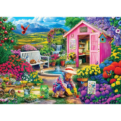 The Great Little Escape - The Garden Beckons 1000 Piece Jigsaw Puzzle (ONLINE ORDER ONLY)