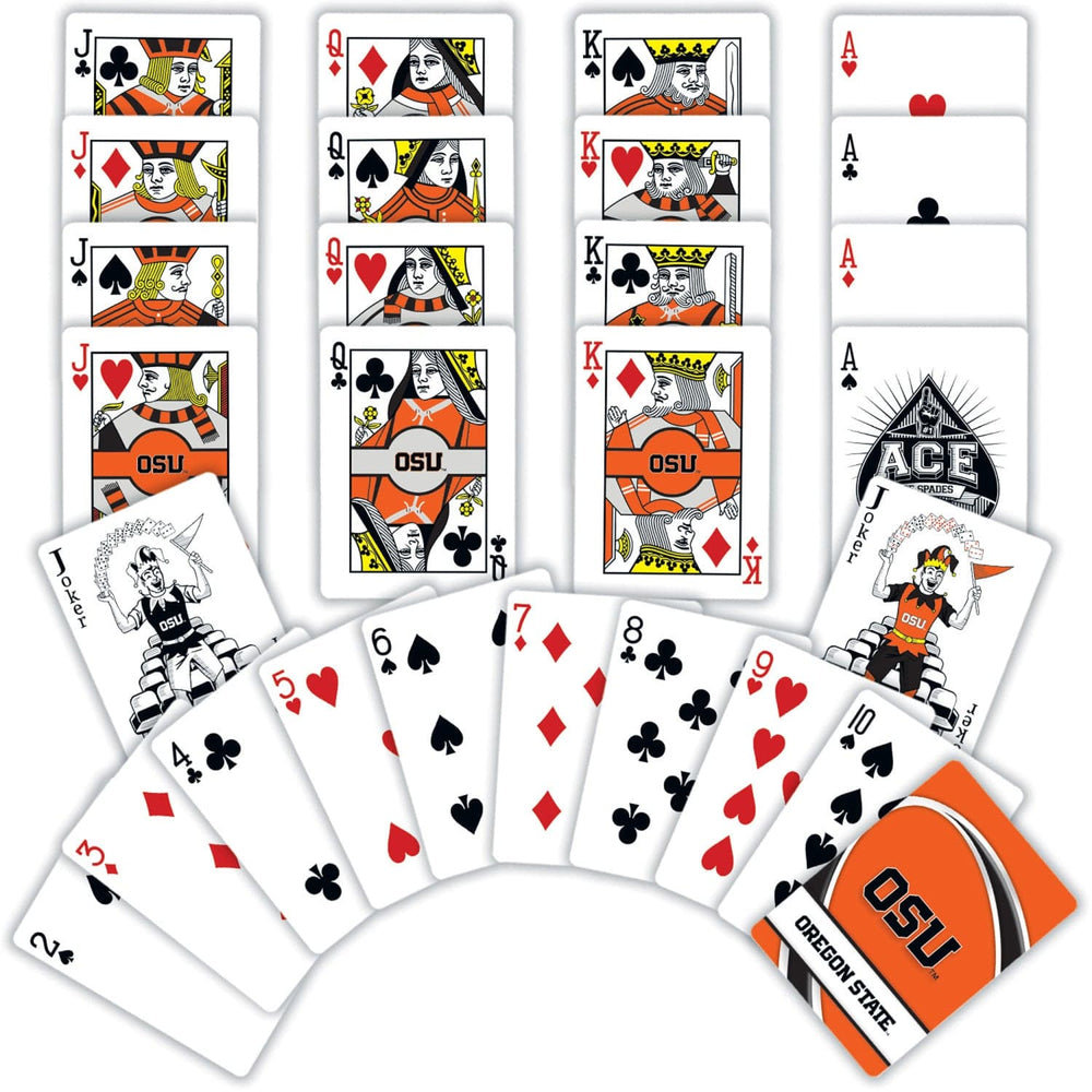 Oregon State Beavers Playing Cards - 54 Card Deck (ONLINE ORDER ONLY)
