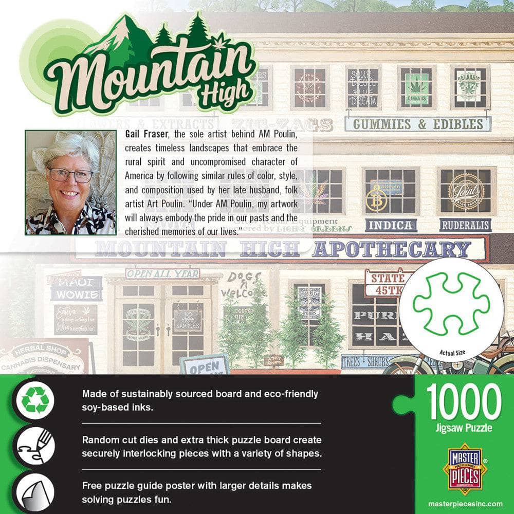 Mountain High 1000 Piece Jigsaw Puzzle