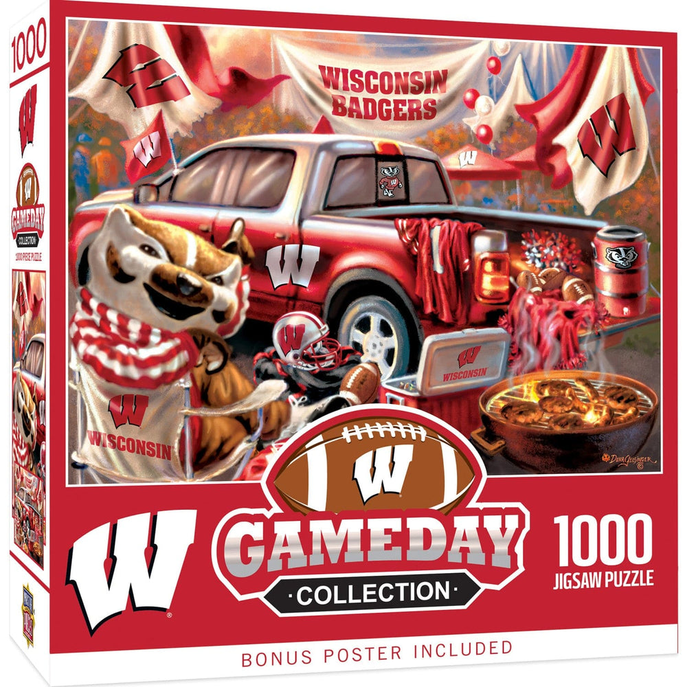 Wisconsin Badgers - Gameday 1000 Piece Jigsaw Puzzle (ONLINE ORDER ONLY)