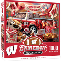 Wisconsin Badgers - Gameday 1000 Piece Jigsaw Puzzle (ONLINE ORDER ONLY)