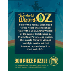 The Wonderful Wizard of Oz 300 Piece Jigsaw Puzzle (ONLINE ORDER ONLY)