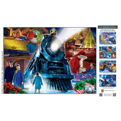 The Polar Express - Ride 500 Piece Glitter Jigsaw Puzzle (ONLINE ORDER ONLY)