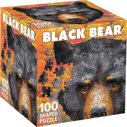 Black Bear 100 Piece Shaped Jigsaw Puzzle (ONLINE ORDER ONLY)