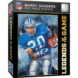 Legends of the Game - Barry Sanders 500 Piece Jigsaw Puzzle (ONLINE ORDER ONLY)