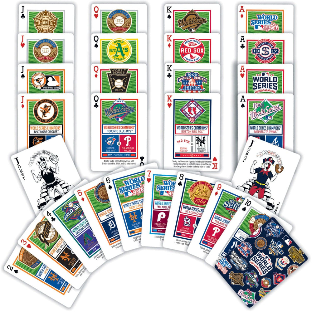 MLB World Series Playing Cards - 54 Card Deck (ONLINE ORDER ONLY)