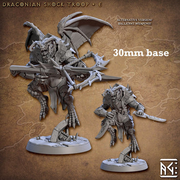 Draconian Shock Troop: Sculpt E (Male Dragonborn Soldier) (Online Only)