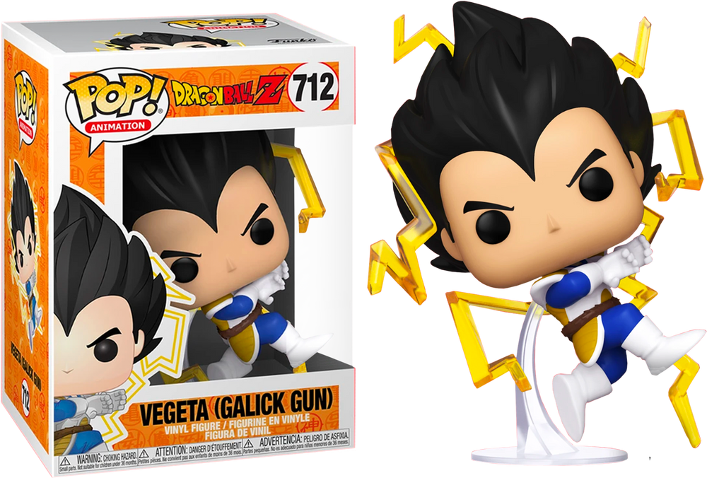 Funko POP! Dragon Ball Z - Vegeta (Galick Gun) Common Vinyl Figure #712 Chalice Exclusive [READ DESCRIPTION] (ONLINE ORDER ONLY)