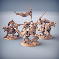 3D Printed Artisan Guild Dragonling Knight The Dragonguard 28mm 32mm (Online Only)