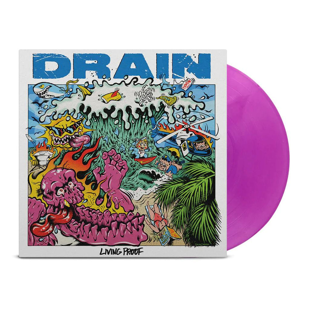 Drain - Living Proof [Explicit Content] (Indie Exclusive, Colored Vinyl, Purple, Gatefold LP Jacket) [Vinyl] (ONLINE ORDER ONLY)