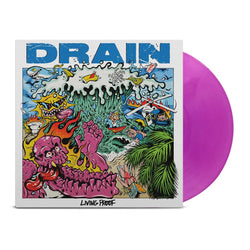 Drain - Living Proof [Explicit Content] (Indie Exclusive, Colored Vinyl, Purple, Gatefold LP Jacket) [Vinyl] (ONLINE ORDER ONLY)
