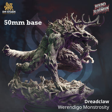 Dreadclaw, Werendigo Monstrosity (Werewolf Wendigo) (Online Only)