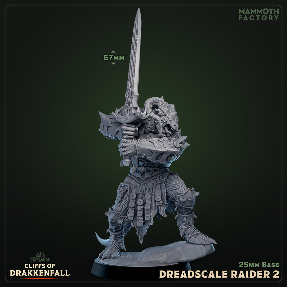 Dreadscale Raider: Sculpt 2 (Male Dragonborn Barbarian) (ONLINE ORDER ONLY)