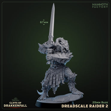 Dreadscale Raider: Sculpt 2 (Male Dragonborn Barbarian) (ONLINE ORDER ONLY)