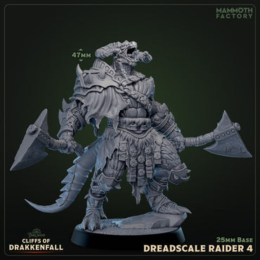 Dreadscale Raider: Sculpt 4 (Male Dragonborn Barbarian) (ONLINE ORDER ONLY)