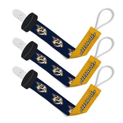 Nashville Predators - Pacifier Clip 3-Pack (ONLINE ORDER ONLY)
