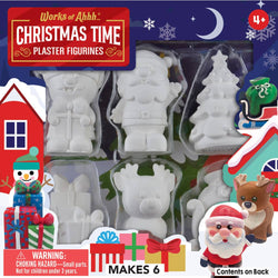 Christmas Time - Plaster Figurine Paint Set