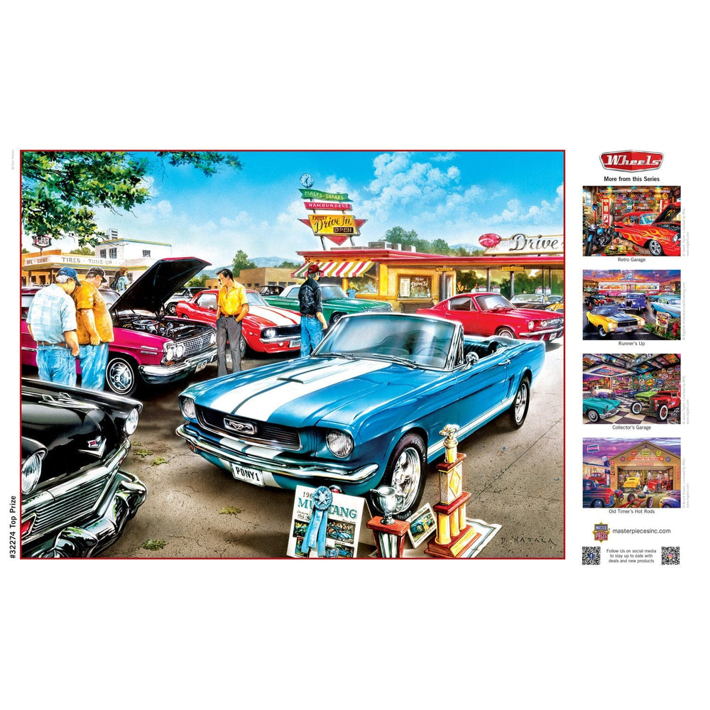 Wheels - Top Prize 750 Piece Jigsaw Puzzle (ONLINE ORDER ONLY)