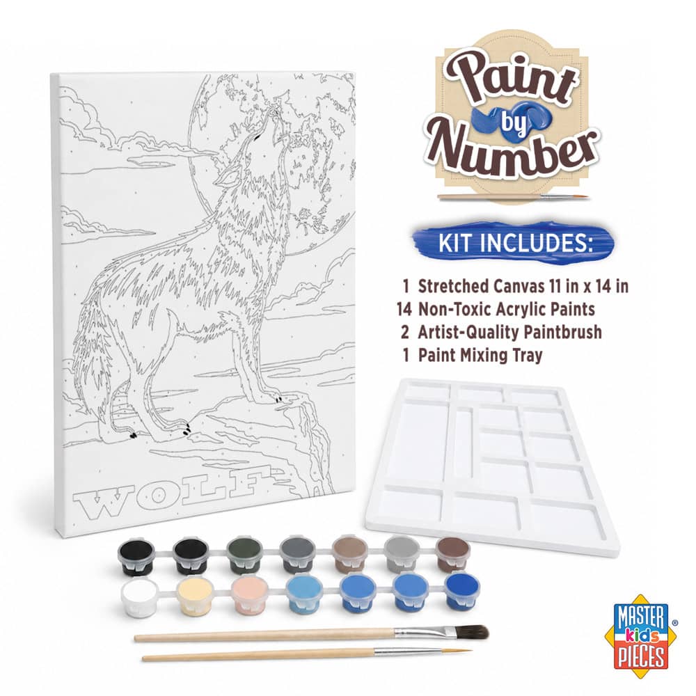 Wolf - Paint by Number (ONLINE ORDER ONLY)