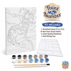 Wolf - Paint by Number (ONLINE ORDER ONLY)