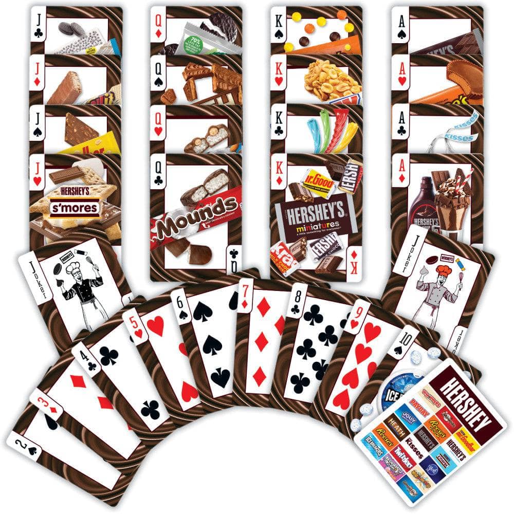 Hershey's Playing Cards - 54 Card Deck (ONLINE ORDER ONLY)