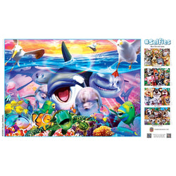 Selfies - Ocean Oddballs 500 Piece Jigsaw Puzzle (ONLINE ORDER ONLY)