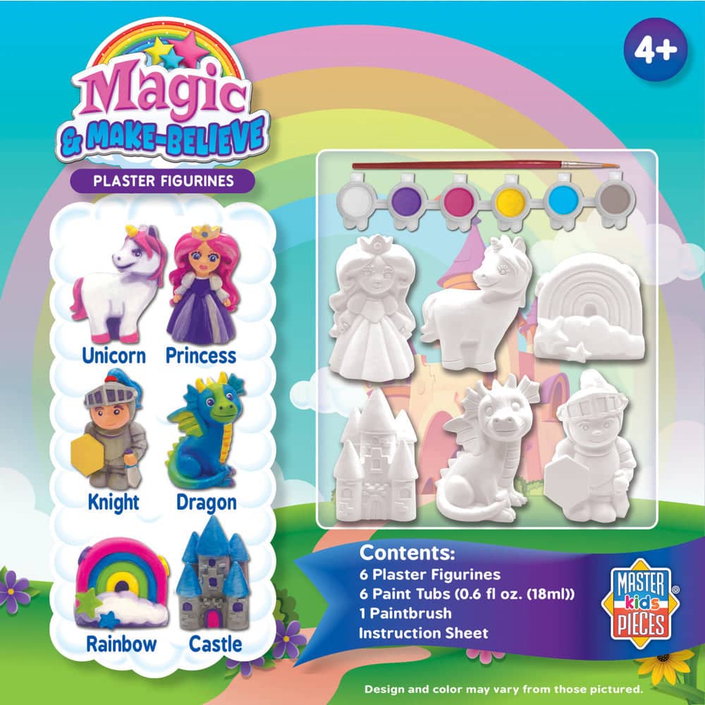 Magic & Make Believe - Plaster Figurine Paint Set