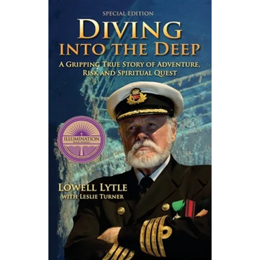 Diving Into the Deep: A Gripping True Story of Adventure, Risk and Spiritual Quest - Hardcover (ONLINE ORDER ONLY)