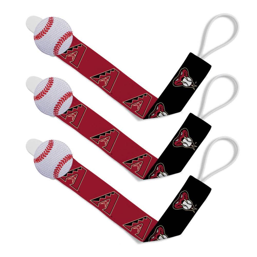 Arizona Diamondbacks - Pacifier Clip 3-Pack (ONLINE ORDER ONLY)