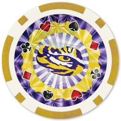 LSU Tigers 20 Piece Poker Chips (ONLINE ORDER ONLY)