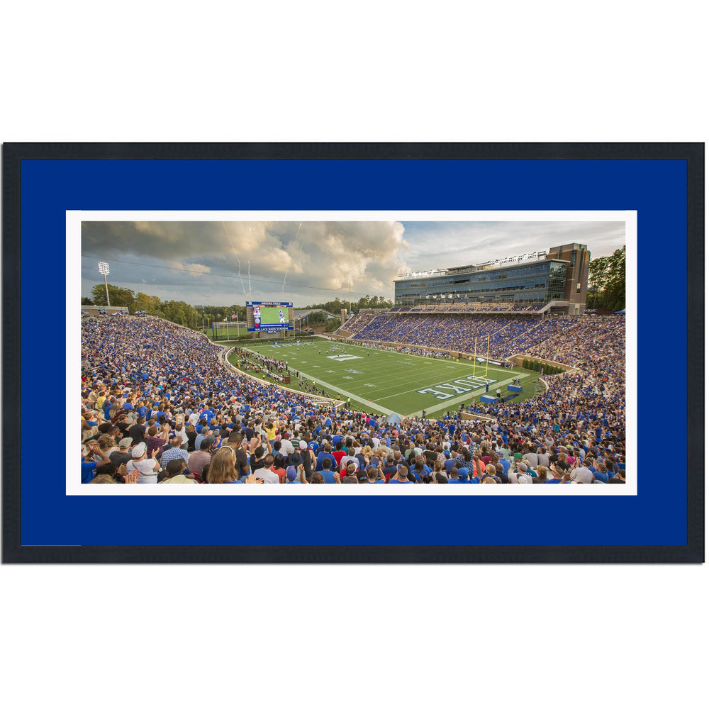 Framed Wallace Wade Stadium Duke Blue Devils 16x24 NCAA Football Photo Professionally Matted (ONLINE ORDER ONLY)