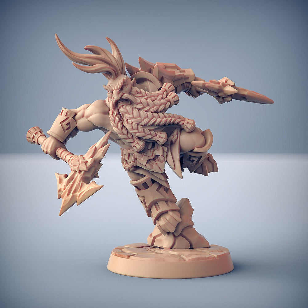 3D Printed Artisan Guild Modular Dumlok Flameseekers Dumlok Flameseekers 28mm 32mm (Online Only)