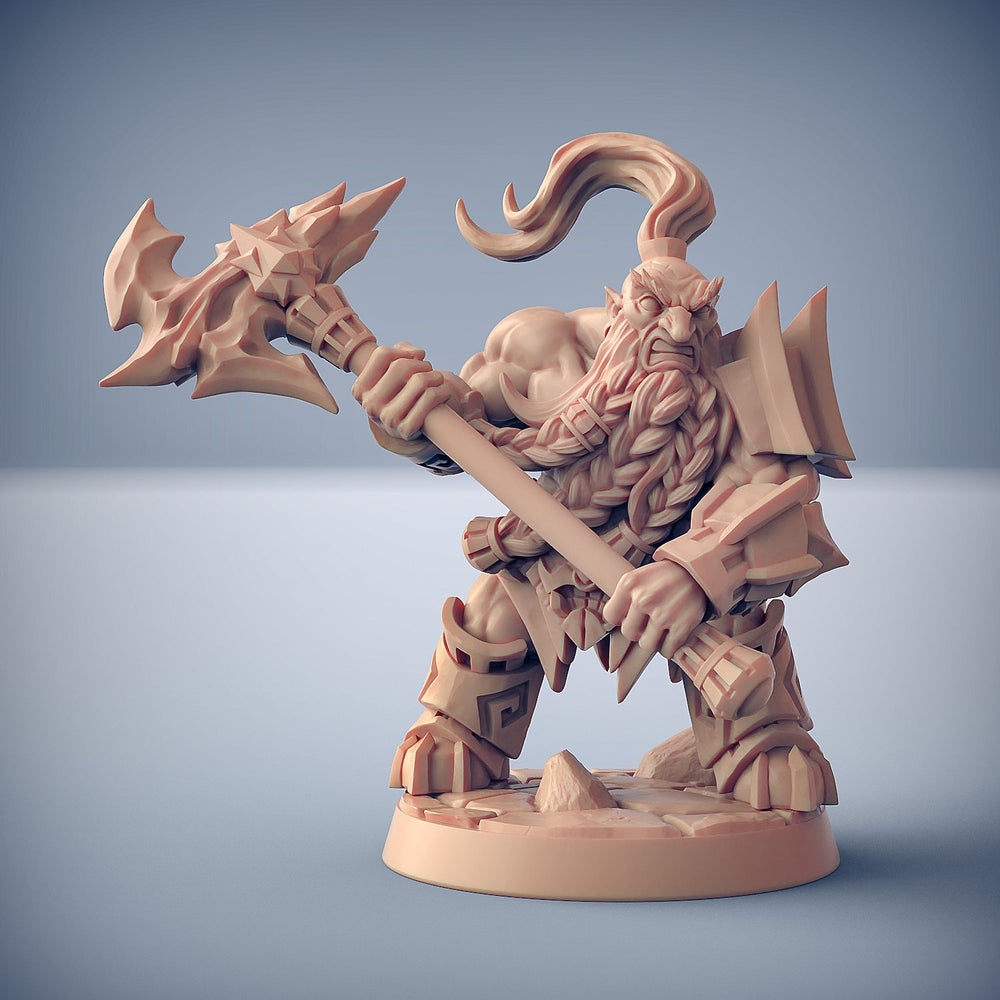 3D Printed Artisan Guild Modular Dumlok Flameseekers Dumlok Flameseekers 28mm 32mm (Online Only)