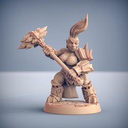 3D Printed Artisan Guild Modular Dumlok Flameseekers Dumlok Flameseekers 28mm 32mm (Online Only)