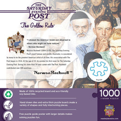 Saturday Evening Post - The Golden Rule 1000 Piece Jigsaw Puzzle (ONLINE ORDER ONLY)