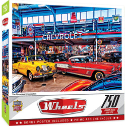 Wheels - The Showcase 750 Piece Jigsaw Puzzle (ONLINE ORDER ONLY)