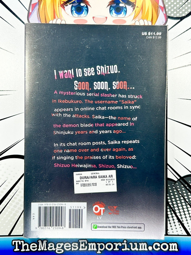 Durarara!! Drrr!! Saika Arc Vol 2 (Online Order Only)