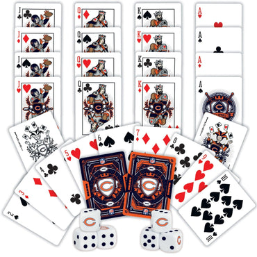 Chicago Bears - 2-Pack Playing Cards & Dice Set (ONLINE ORDER ONLY)