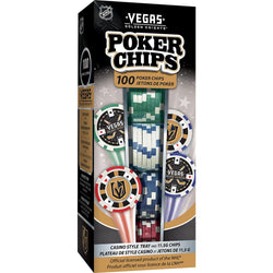 Las Vegas Golden Knights 100 Piece Poker Chips (ONLINE ORDER ONLY)