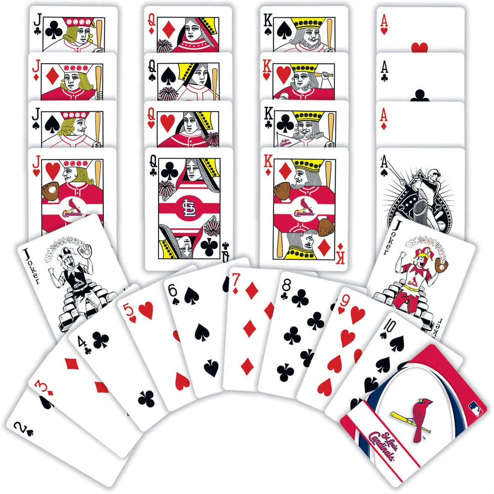 St. Louis Cardinals Playing Cards - 54 Card Deck (ONLINE ORDER ONLY)