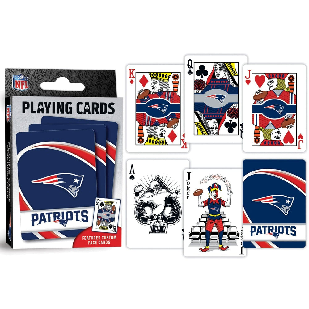 New England Patriots Playing Cards - 54 Card Deck (ONLINE ORDER ONLY)