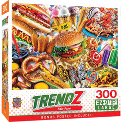 Trendz - Fair Fare 300 Piece EZ Grip Jigsaw Puzzle (ONLINE ORDER ONLY)