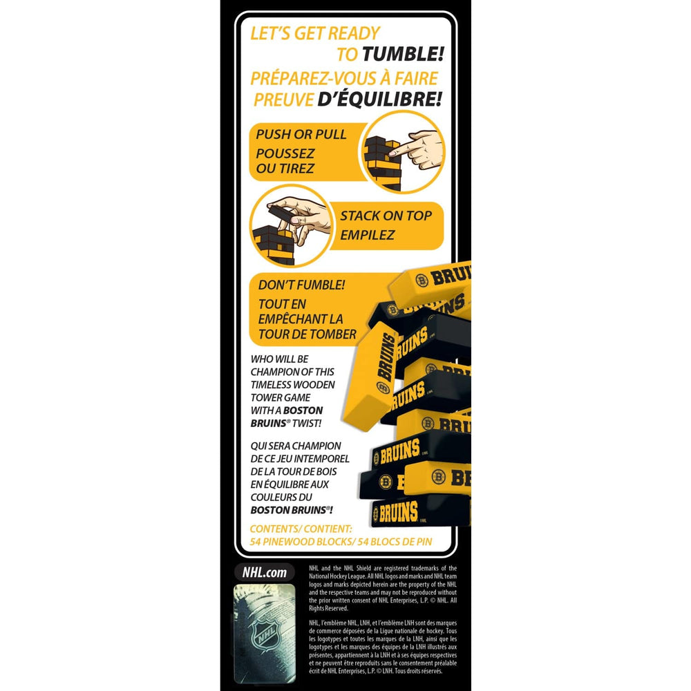 Boston Bruins Tumble Tower